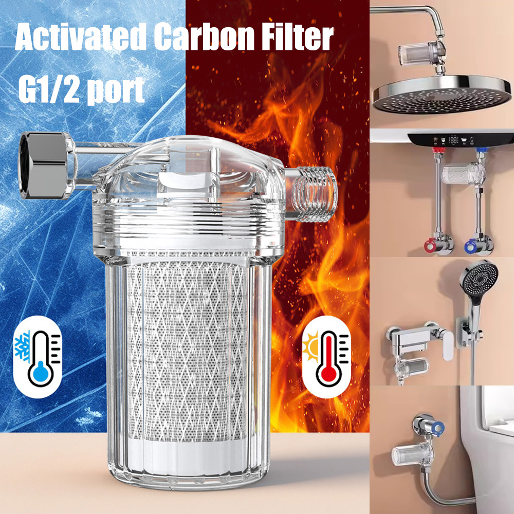 Filtro de ducha universal con  - Home Bathroom Water Filter reseña y precio