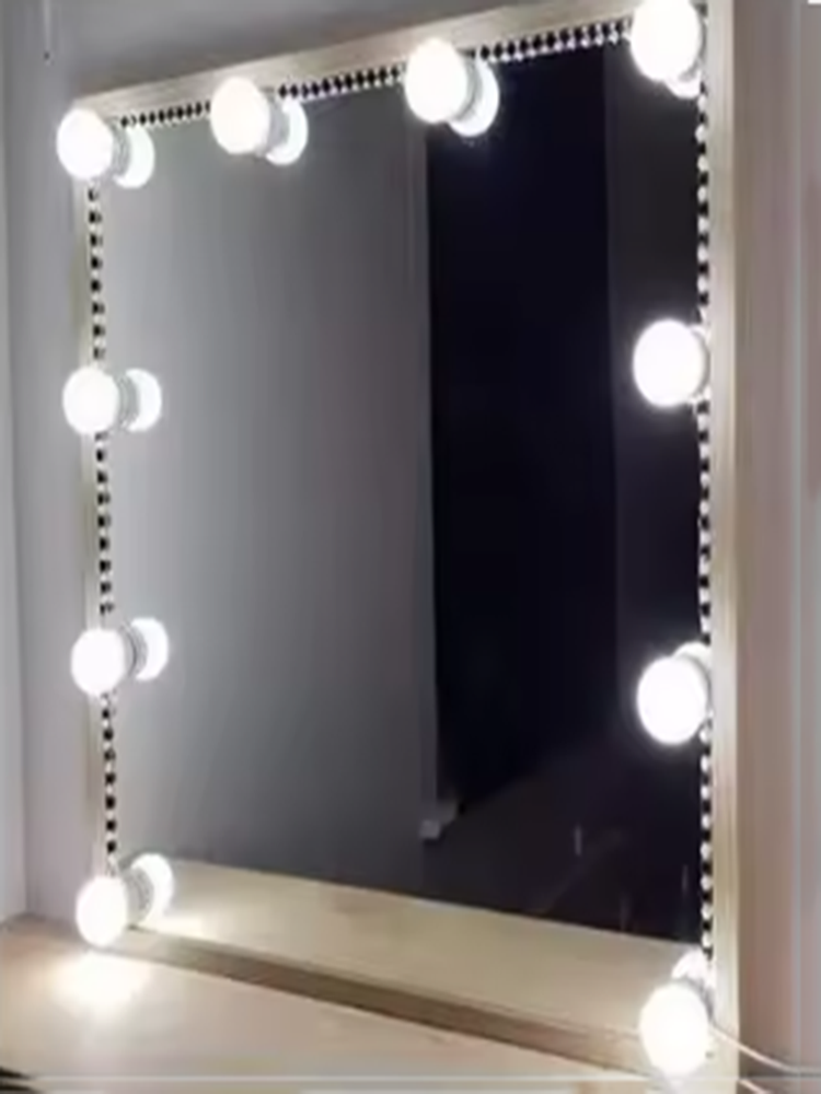Espejo de Maquillaje LED con L - Home Theater Bathroom reseña y precio