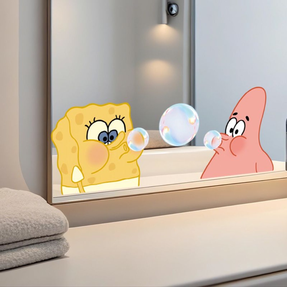 Calcomanías para Espejo de Bañ - Home Theater Bathroom reseña y precio