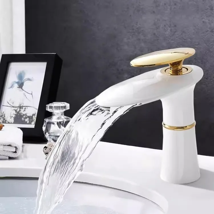 Grifo de lavabo tipo cascada,  - Home Hardware Bathroom Sinks reseña y precio
