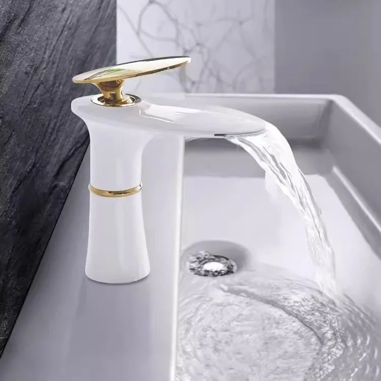 Grifo de lavabo tipo cascada,  - Home Hardware Bathroom Sinks reseña y precio