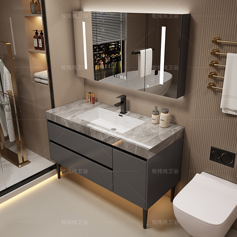 Mueble de Baño con Espejo, Arm - Home Bathroom Partition reseña y precio