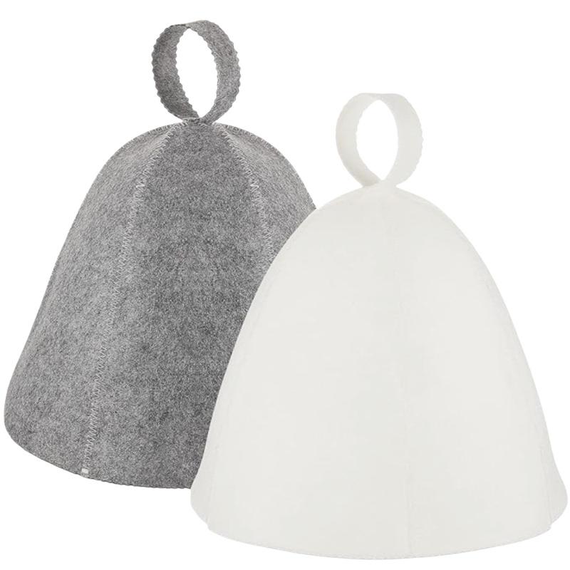 Gorro de sauna de fieltro suav - Jet Home Bathroom Accessories reseña y precio