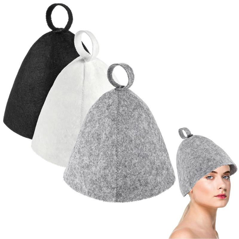 Gorro de sauna de fieltro suav - Jet Home Bathroom Accessories reseña y precio
